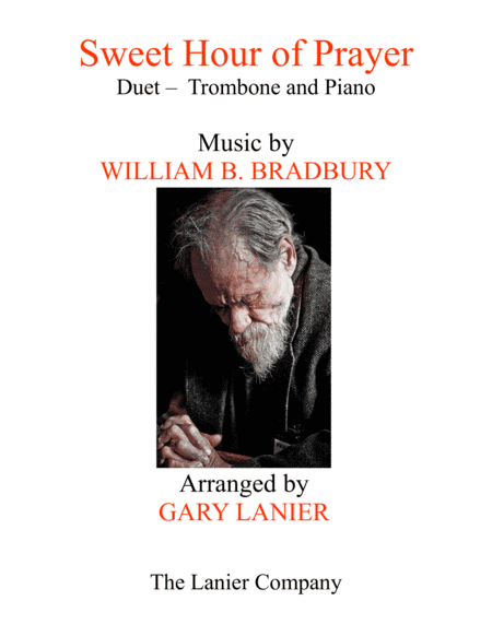 SWEET HOUR OF PRAYER (Duet – Trombone & Piano with Score/Part) (arr. Gary Lanier)
