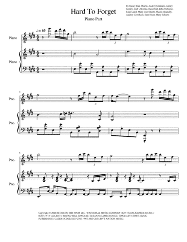 Hard To Forget (arr. Matt_Does_Music)