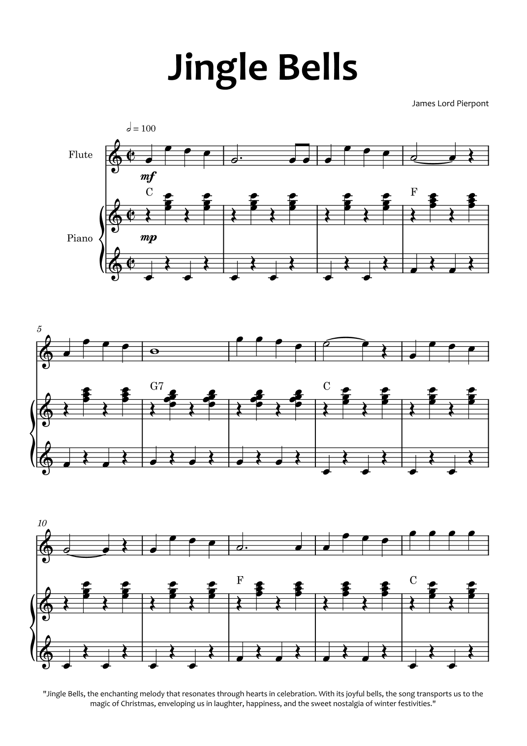 Jingle Bells (arr. Glauco Fernandes)