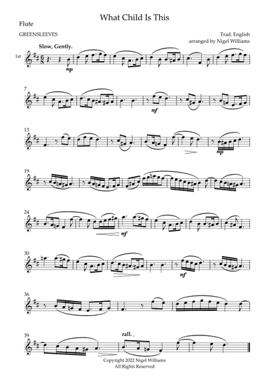 What Child Is This (arr. Nigel Williams)