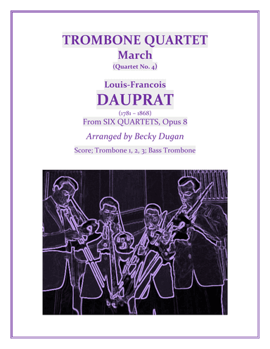 MARCH (Quartet No. 4) (arr. Becky Dugan)
