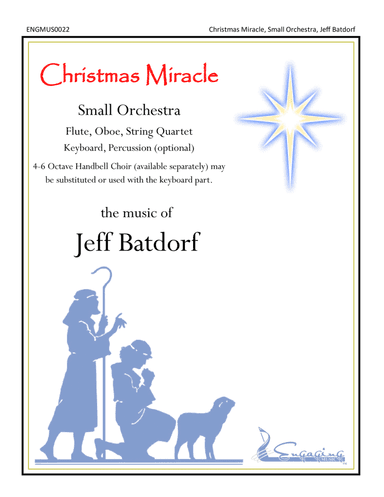 Christmas Miracle (Small orchestra with optional handbell choir)