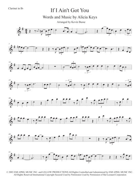 If I Ain't Got You (arr. Kevin Busse)