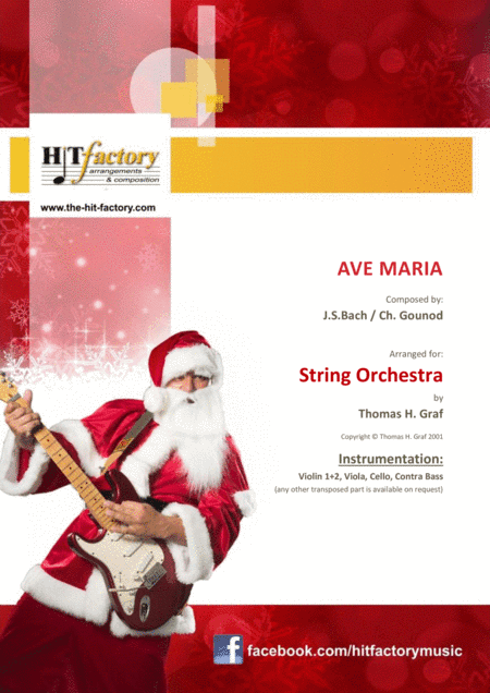 Ave Maria - Bach/Gounot - String Orchestra (arr. Thomas H. Graf)