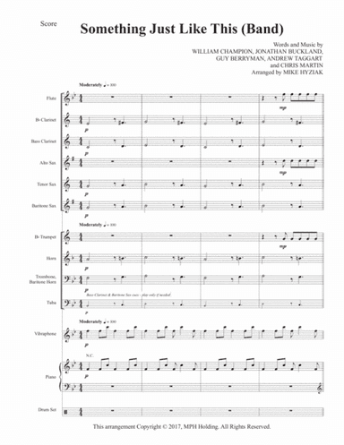 Something Just Like This (arr. Mike Hyziak)