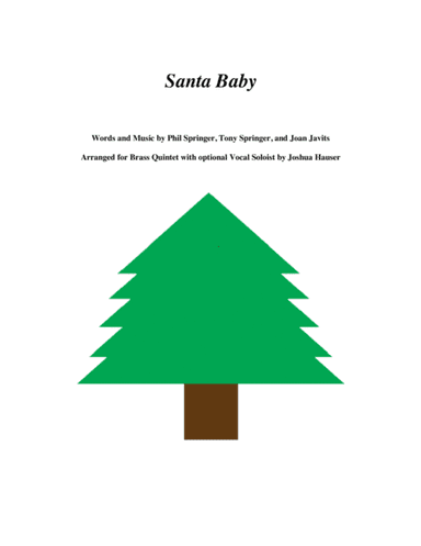 Santa Baby (arr. Joshua Hauser)