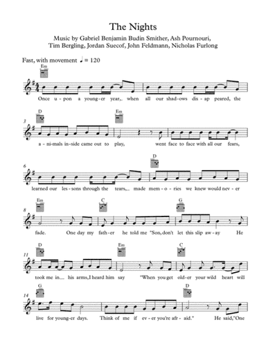 The Nights (arr. SVB Music)