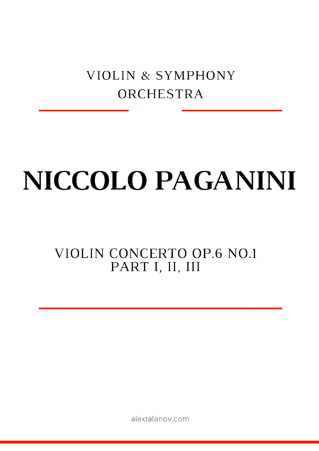 Violin concerto No 1
