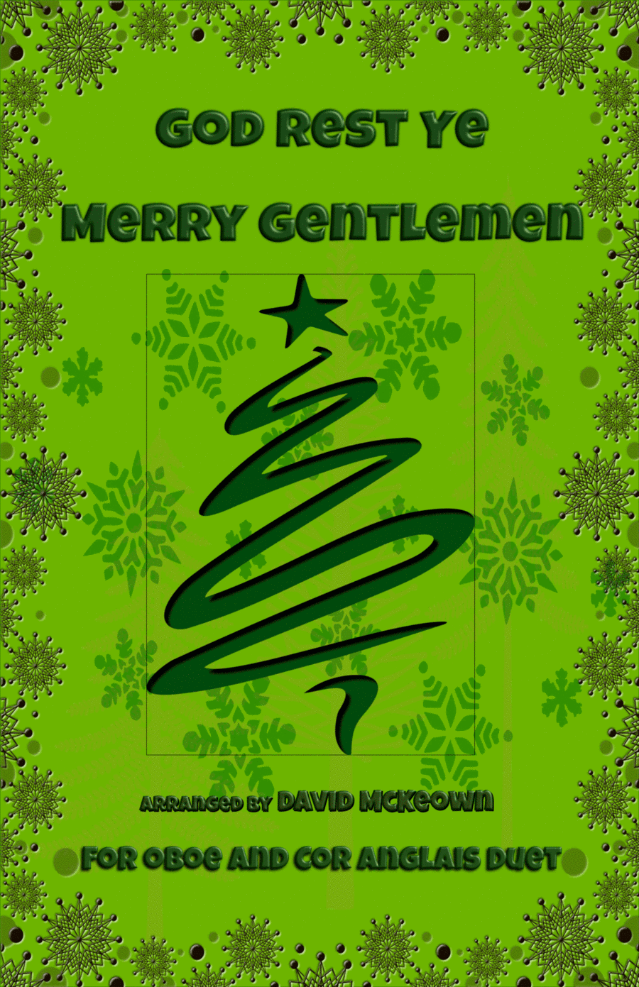 God Rest Ye Merry Gentlemen, Jazz Style, for Oboe and Cor Anglais or English Horn Duet (arr. David McKeown)