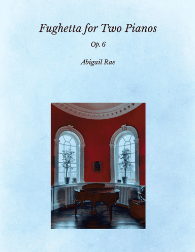 Fughetta for Two Pianos