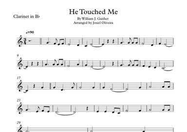 He Touched Me (arr. Josiel Oliveira)