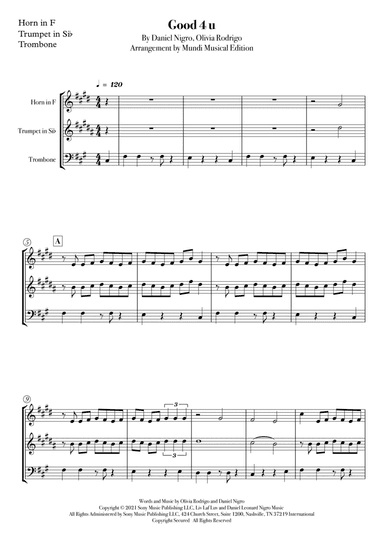 Good 4 U (arr. Mundi Musical Edition)