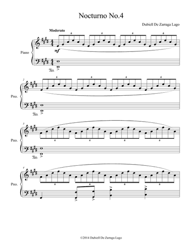 Six Nocturnes No.4