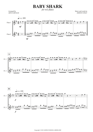 Baby Shark (arr. Art.o Artaud)