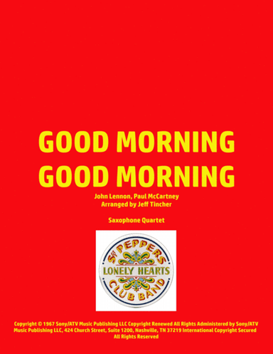 Good Morning Good Morning (arr. Jeff Tincher)