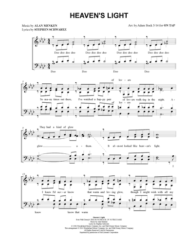 Heaven's Light (arr. Adam Bock)