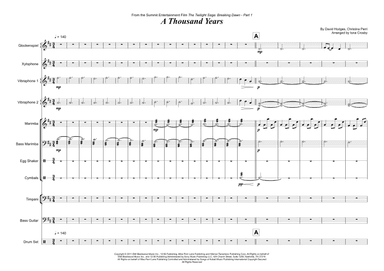 A Thousand Years (arr. Iona Crosby)