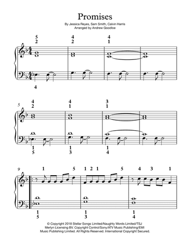 Promises (arr. Andrew Goodloe)
