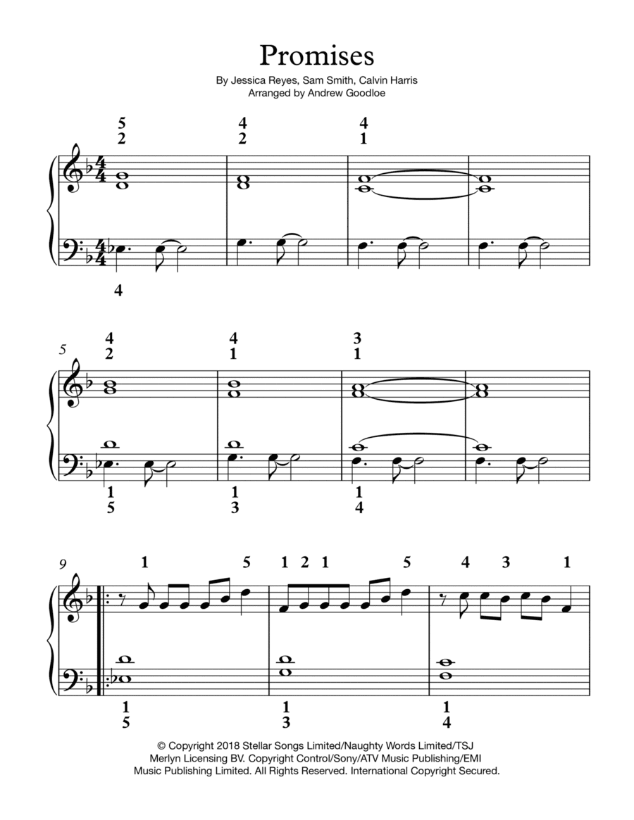 Promises (arr. Andrew Goodloe)