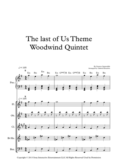 The Last Of Us (arr. Gabriel Eleutério)