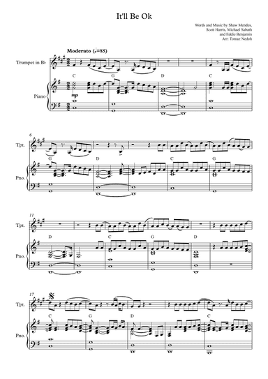 It'll Be Okay (arr. Tomaž Nedoh)
