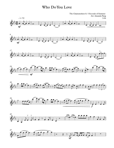 Who Do You Love (arr. Amanda Pang)