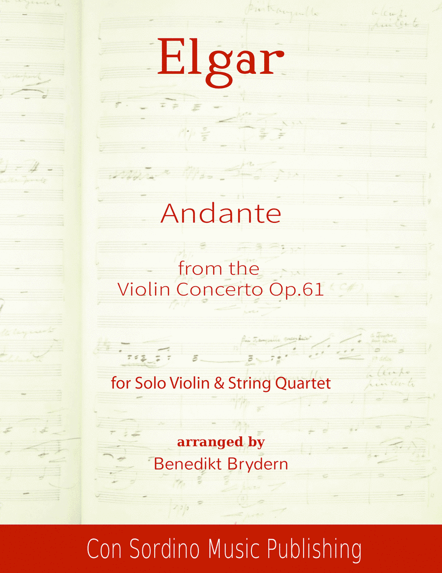 Andante  from Violin Concerto Op.61 (arr. Benedikt Brydern)