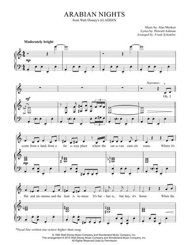 Arabian Nights (arr. Frank Schembre)
