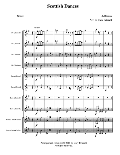 Scottish Dances - Opus 44 (arr. Gary Bricault)