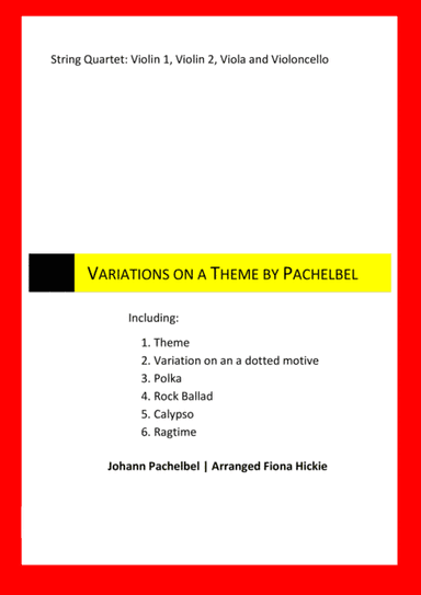 Variations on a Theme by Pachelbel (arr. Fiona Hickie)