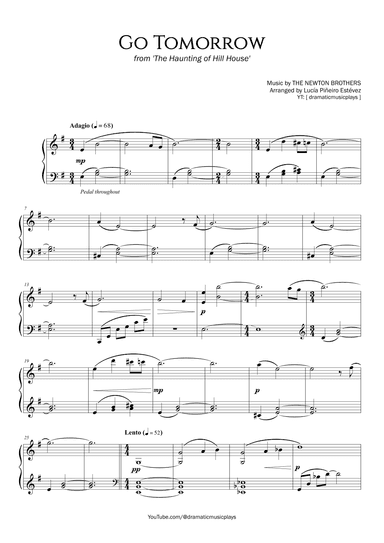 Go Tomorrow (arr. Lucía Piñeiro Estévez)