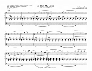 Be Thou My Vision (arr. Richard deCosta)