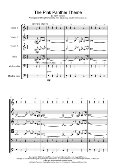 The Pink Panther (arr. Julie Doubleday)
