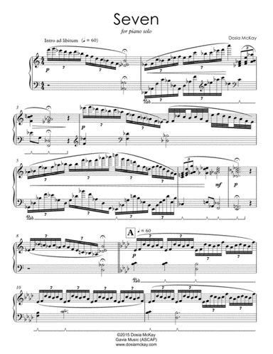Seven for Piano Solo