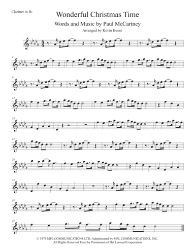 Wonderful Christmastime (arr. Kevin Busse)