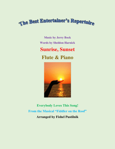 Sunrise, Sunset (arr. Fishel Pustilnik)