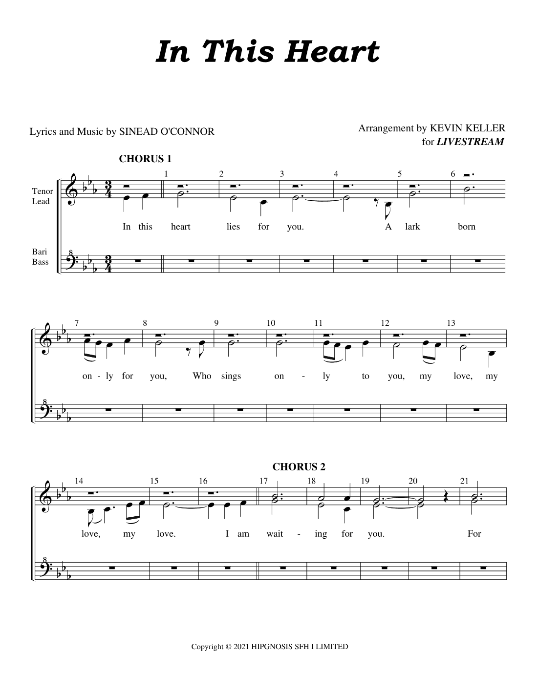In This Heart (arr. Kevin Keller)