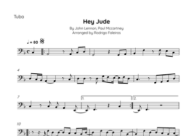 Hey Jude (arr. Rodrigo Faleiros)
