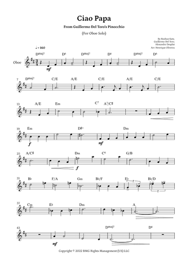 Ciao Papa (arr. Henrique Oliveira)