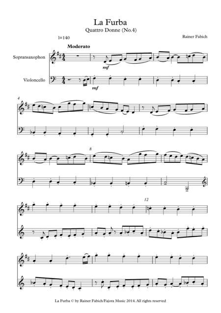 La Furba - No.4  from Quattro Donne / Four Ladies