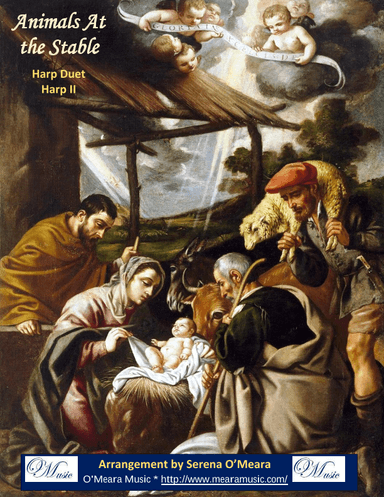 Animals At The Stable, Harp II (arr. Serena O’Meara)