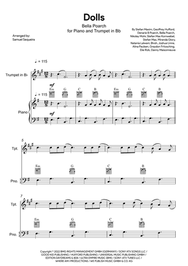 Dolls (arr. Samuel Sequeira)