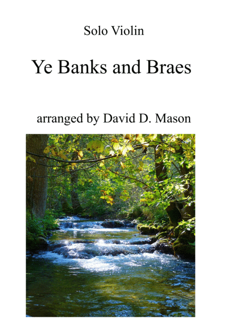Ye Banks and Braes (arr. David D. Mason)