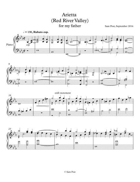 Arietta & Pastoral, op. 11