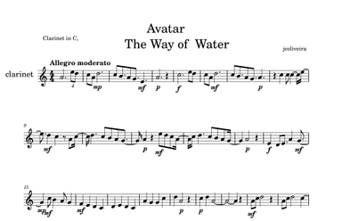The Way Of Water (arr. julio cesar)