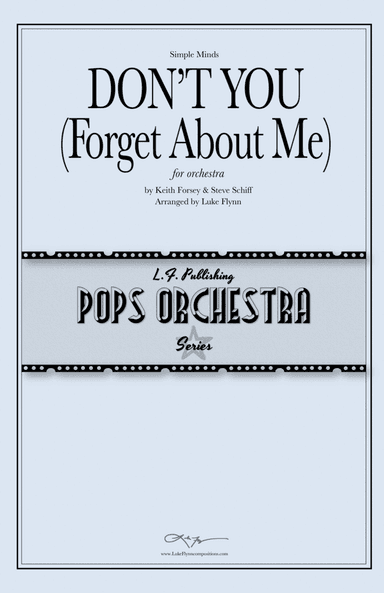Don't You (forget About Me) (arr. Luke Flynn)