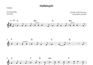 Hallelujah (arr. SMLStar)