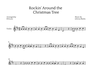 Rockin' Around The Christmas Tree (arr. BTmusic)