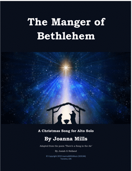 The Manger of Bethlehem (Alto Vocal Solo)