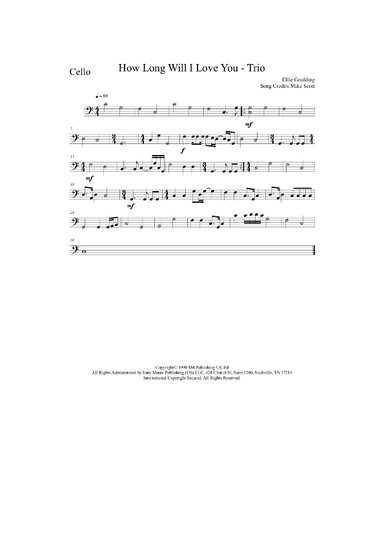 How Long Will I Love You (arr. Mimi Croft)